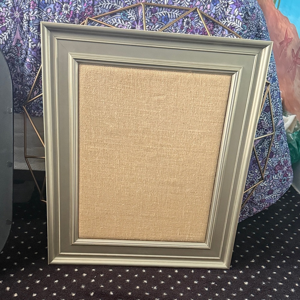 Elegant Gold Pin Board with Frame